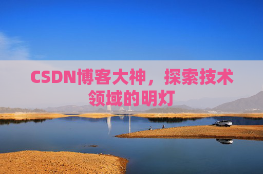 CSDN博客大神，探索技术领域的明灯